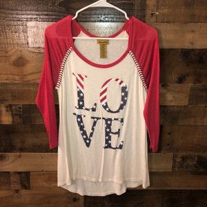 Wranglers Love shirt